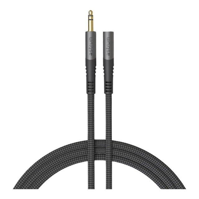 Astrum VMAF35 1.2m Braided Male to Female 3.5mm AUX Audio Cable AVMAF3512G