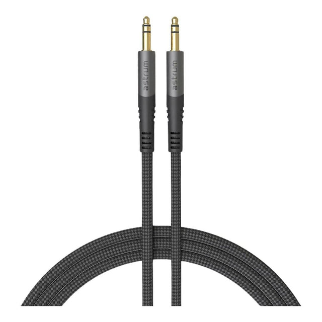 Astrum VMAM35 1.2m Braided Male to Male 3.5mm AUX Audio Cable AVMAM3512G