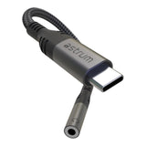 Astrum VMCA50 10cm Braided USB-C Male to 3.5mm AUX Female Adapter AVMCA50B