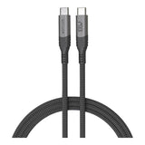 Astrum VMCC100 1.2m Braided 100W USB-C Male to Male Cable AVMCC10012D