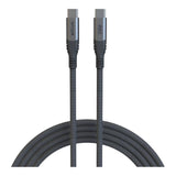 Astrum VMCC240 2m Braided 240W USB-C Male to Male Cable Black AVMCC24020D