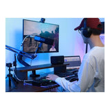 NearStream AM10X-P Studio AI Noise-Canceling Dynamic Microphone with Boom Arm