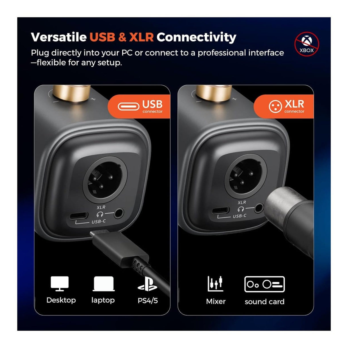NearStream AM15X Streaming AI Noise-Canceling Dynamic Microphone