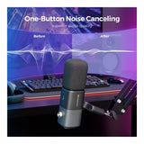 NearStream AM20X AI Noise-Canceling Condenser Microphone with Boom Arm