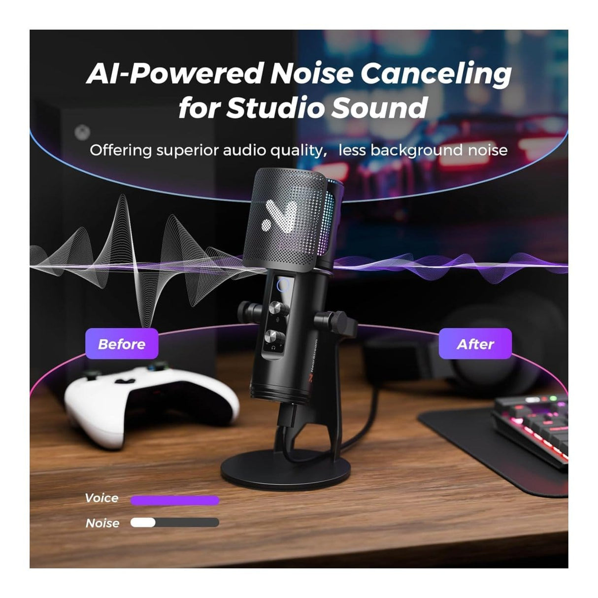 NearStream AM35U Cardioid USB Condenser Microphone