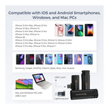 NearStream AWM10T-P AI Noise-Canceling Mini Wireless Microphones