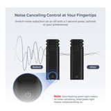NearStream AWM10T-P AI Noise-Canceling Mini Wireless Microphones