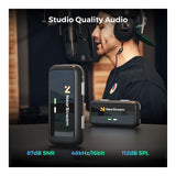 NearStream AWM20T AI Noise-Canceling Premium Lavalier Dual Wireless Microphones
