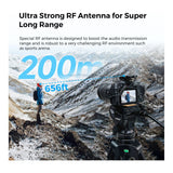 NearStream AWM20T AI Noise-Canceling Premium Lavalier Dual Wireless Microphones