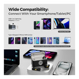 NearStream AWM25T AI Noise-Canceling All-In-One Lavalier Wireless Microphone Kit