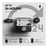NearStream AWM25T AI Noise-Canceling All-In-One Lavalier Wireless Microphone Kit