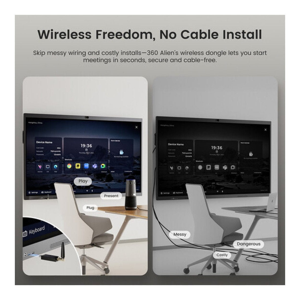 Nearity C60 8MP 4K All-in-One Video Conferencing Camera AW-C60