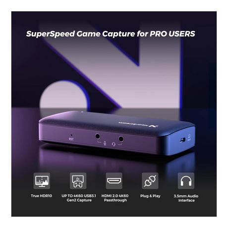 NearStream CCD30 4K Premium Ultra Low Latency Capture Card
