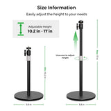 NearStream CZS01 Aluminum Webcam Stand with Base AW-CZS-01