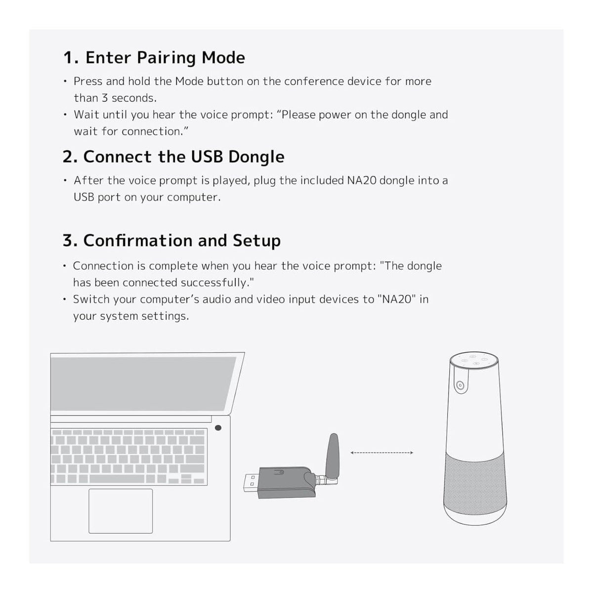 Nearity NA20 Wireless Dongle