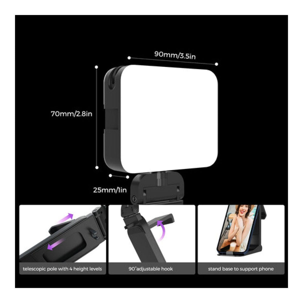 NearStream SL10B Bi-Colour LED Video Light Panel