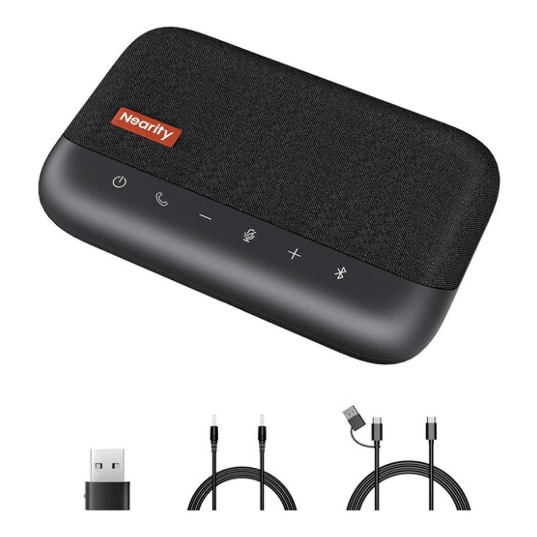 Nearity SP100 Noise Canceling Wireless Speakerphone Black AW-SP100