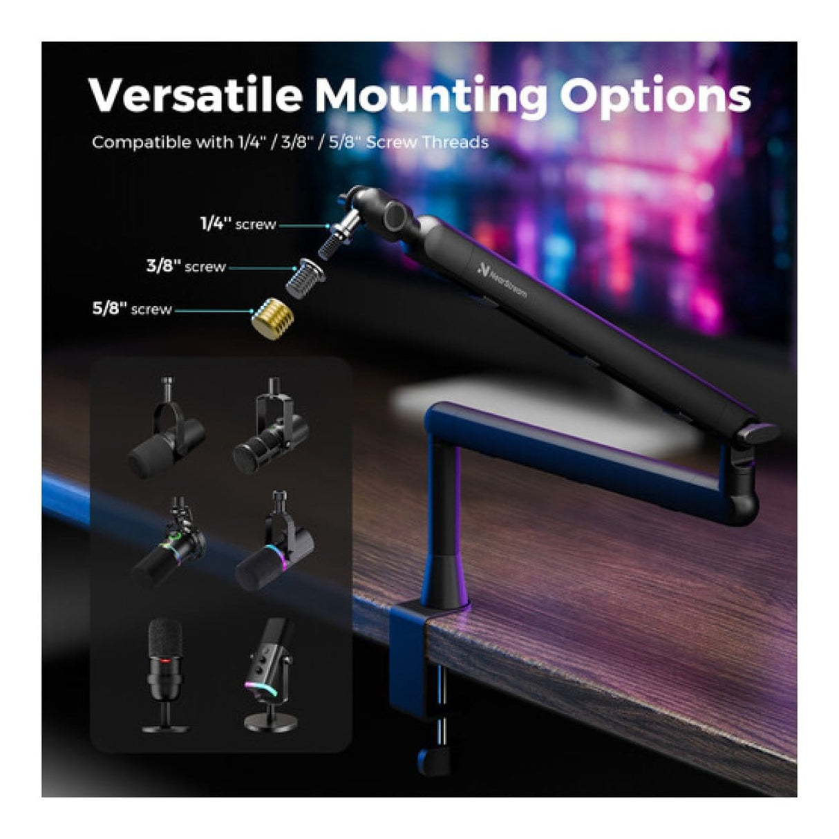 NearStream ST20 Boom Arm Desktop Stand AW-ST20
