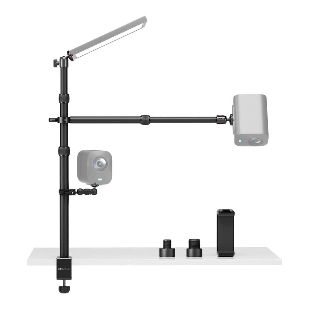 NearStream ST40 Camera Desk Mount with Dual Telescopic Arms