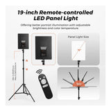 NearStream VK40 Professional Photography Lighting Kit with Green Backdrop