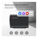 NearStream VM33 2K Innovative AI Noise-Canceling Wireless Streaming Camera