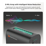 NearStream VM33 2K Innovative AI Noise-Canceling Wireless Streaming Camera