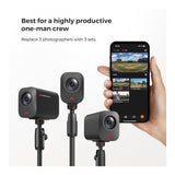 NearStream VM46 4K Innovative AI-Powered Wireless Streaming Camera