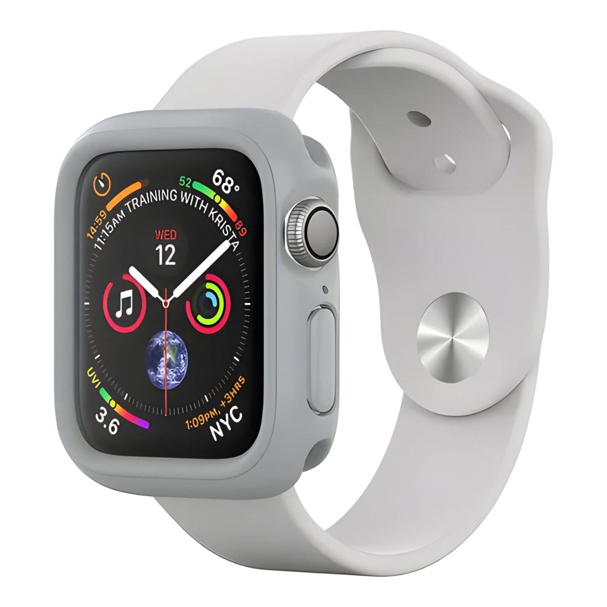 RhinoShield CrashGuard NX for 40mm Apple Watch - Platinum Gray AWC01128C0