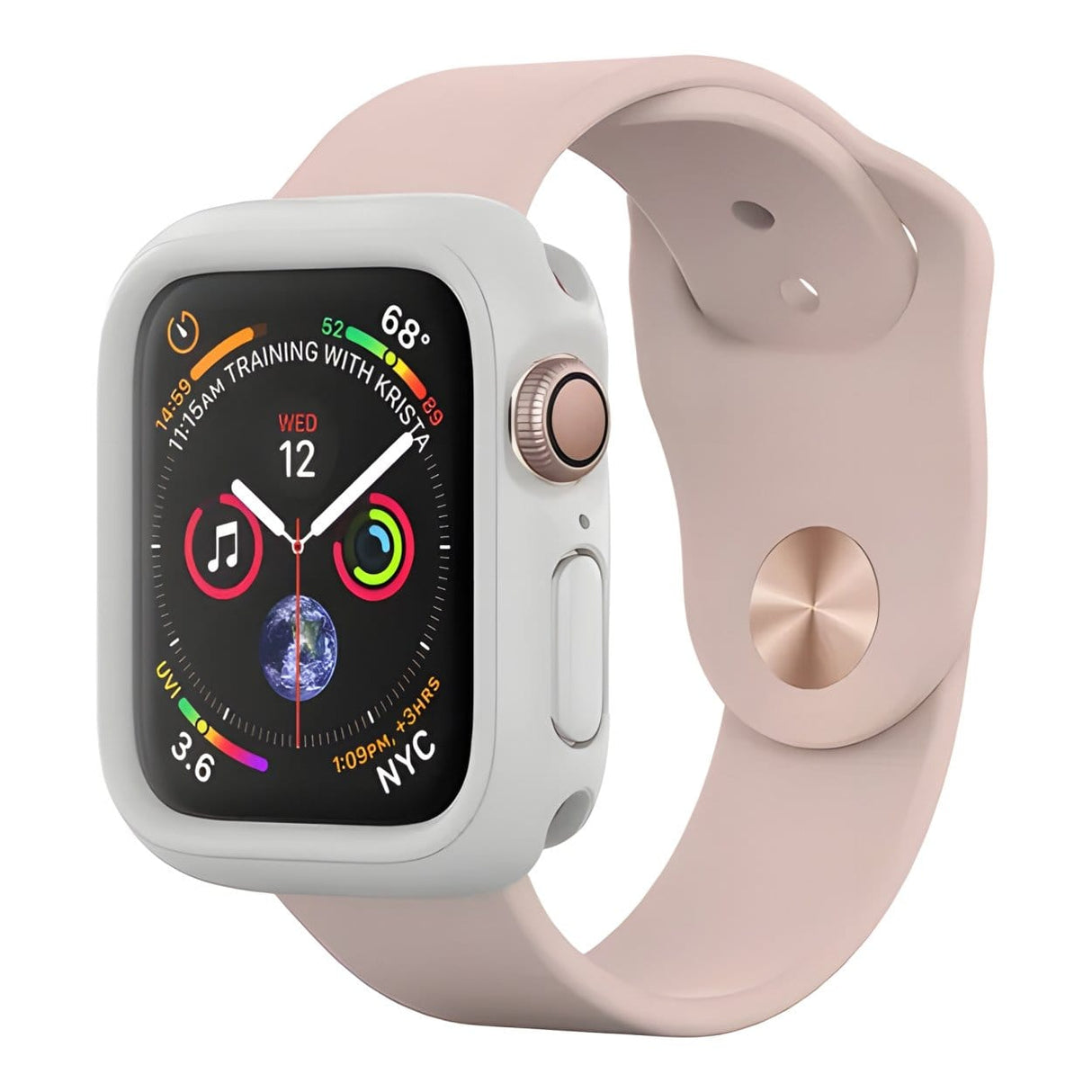RhinoShield CrashGuard NX for 44mm Apple Watch - White AWC0112904