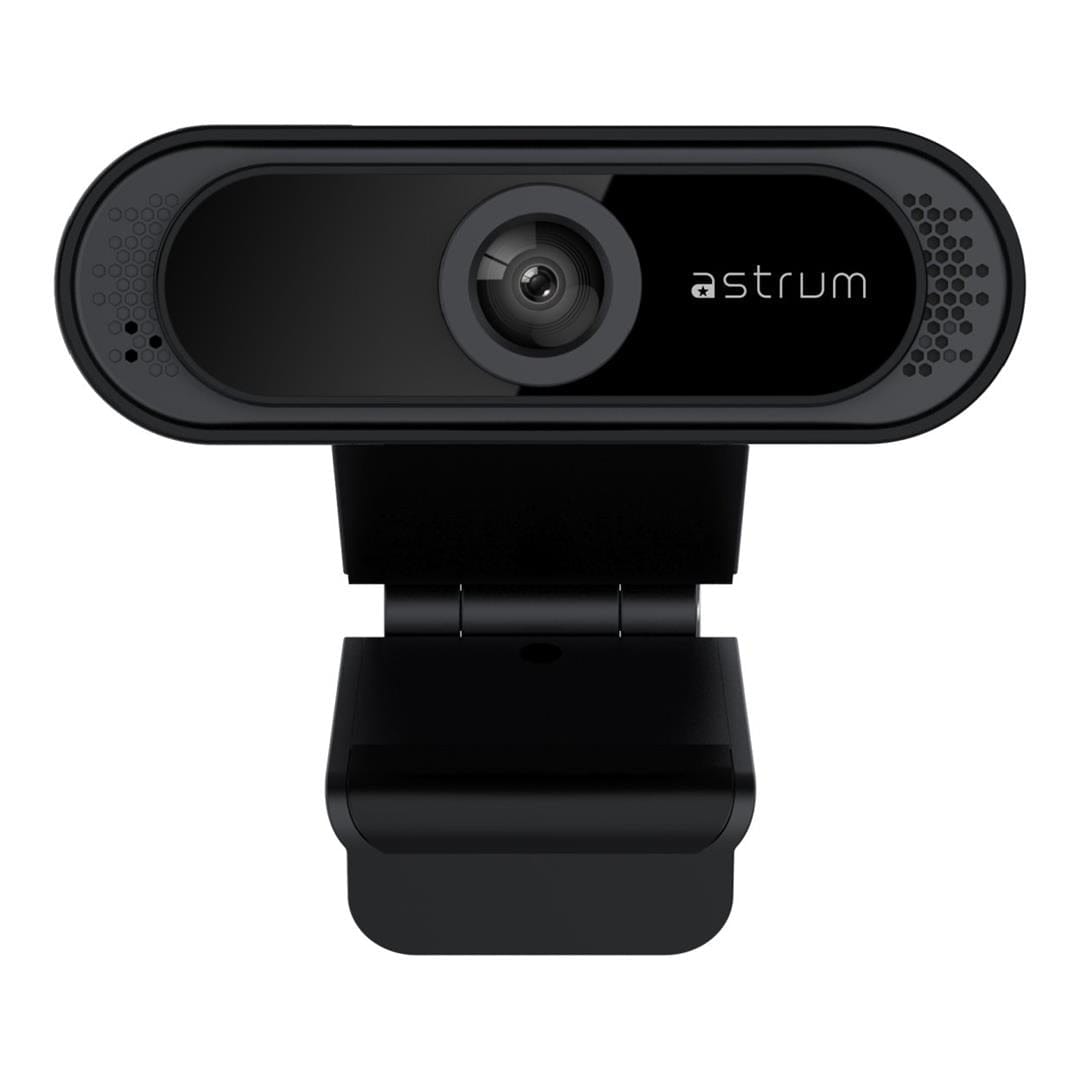 Astrum CAMGO 720P HD USB Webcam with Mic Black AWCM720B