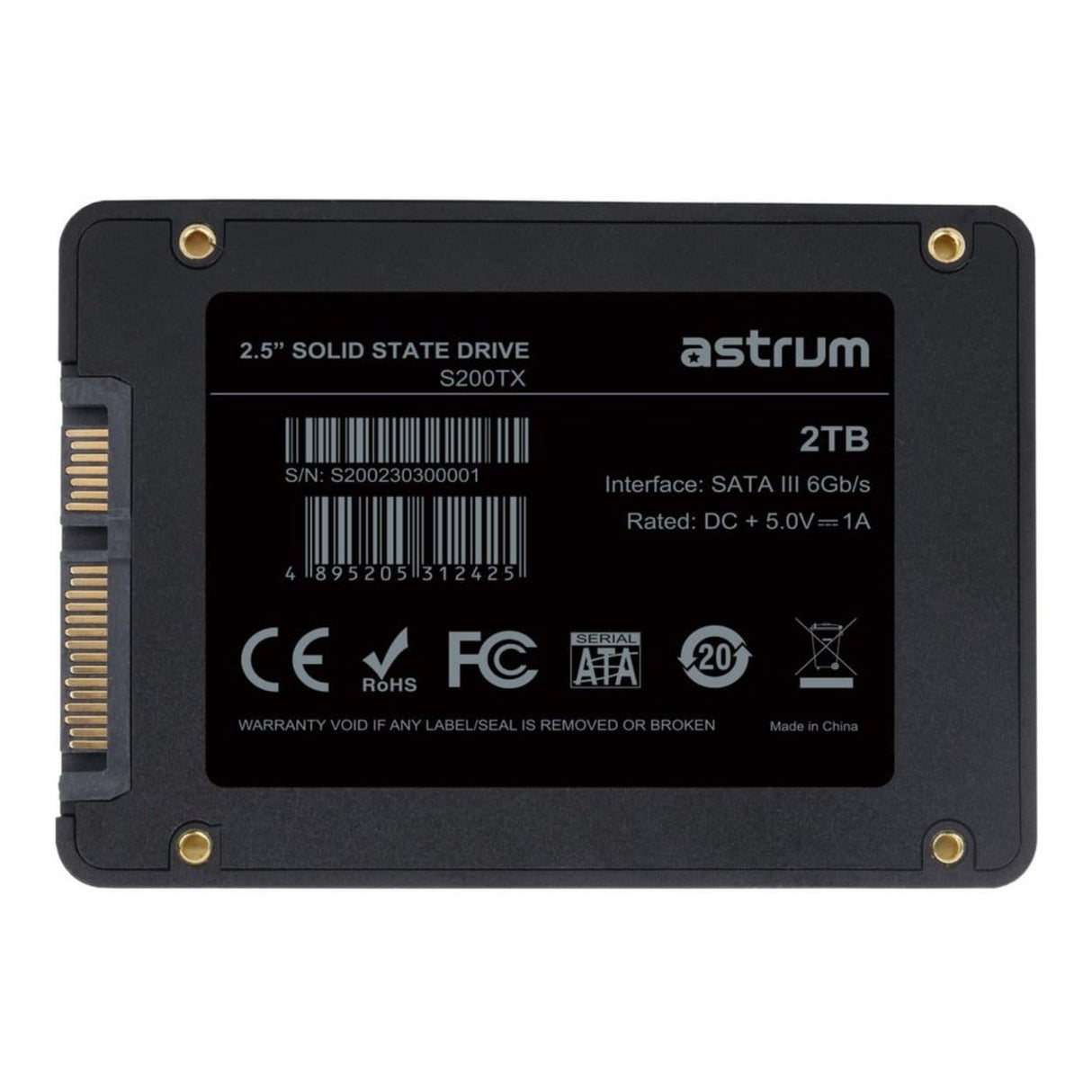 Astrum AX200XT 2.5-inch 2TB SATA3 Internal SSD