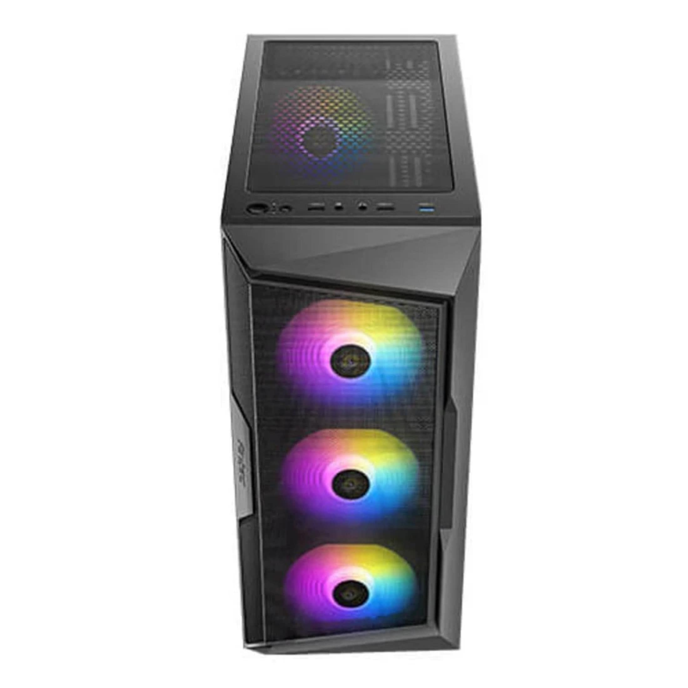 Antec AX61 ELITE Mid Tower Gaming PC Case Black – FirstShop