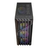 Antec AX63 ARGB Wood ATX Mid-Tower Gaming PC Case Black