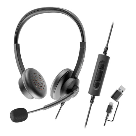 Axtel ACE UC Stereo USB-A/C Wired Headset AXH-ACEUCDCA