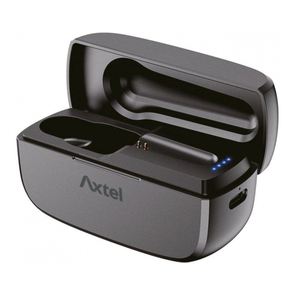 Axtel BT25 Ultra-light Wireless Mono Headset with Charging Case Black AXH-BT25