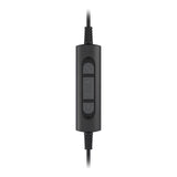 Axtel ONE UC Wired Stereo Headset Black AXH-ONEUCD