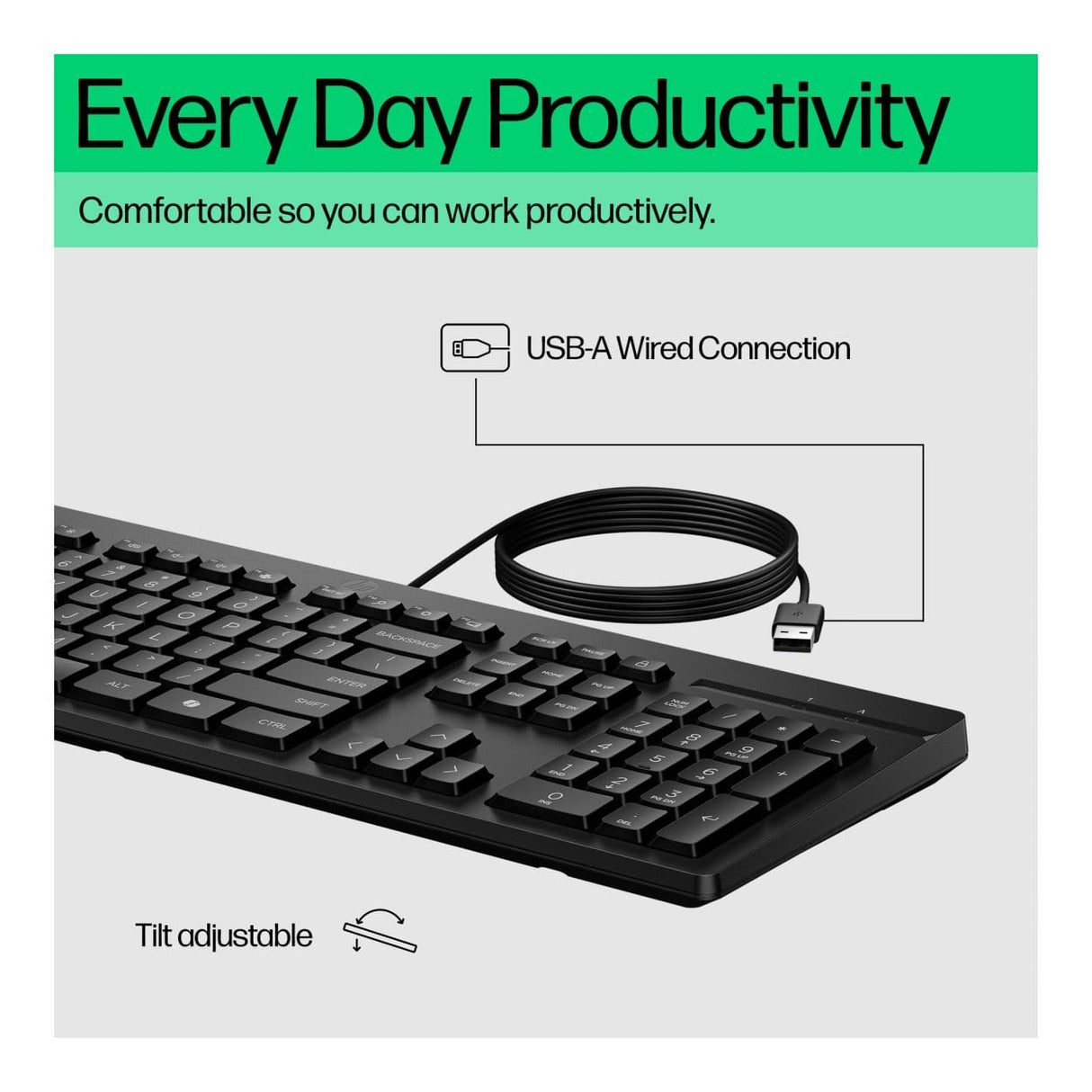 HP 125 Wired Keyboard AY2Y7AA