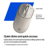 HP 400 Quiet Wireless Mouse - Blue AZ7B4AA