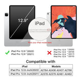 JETech 12.9-inch Case for iPad Pro Black B09VGVH2BV