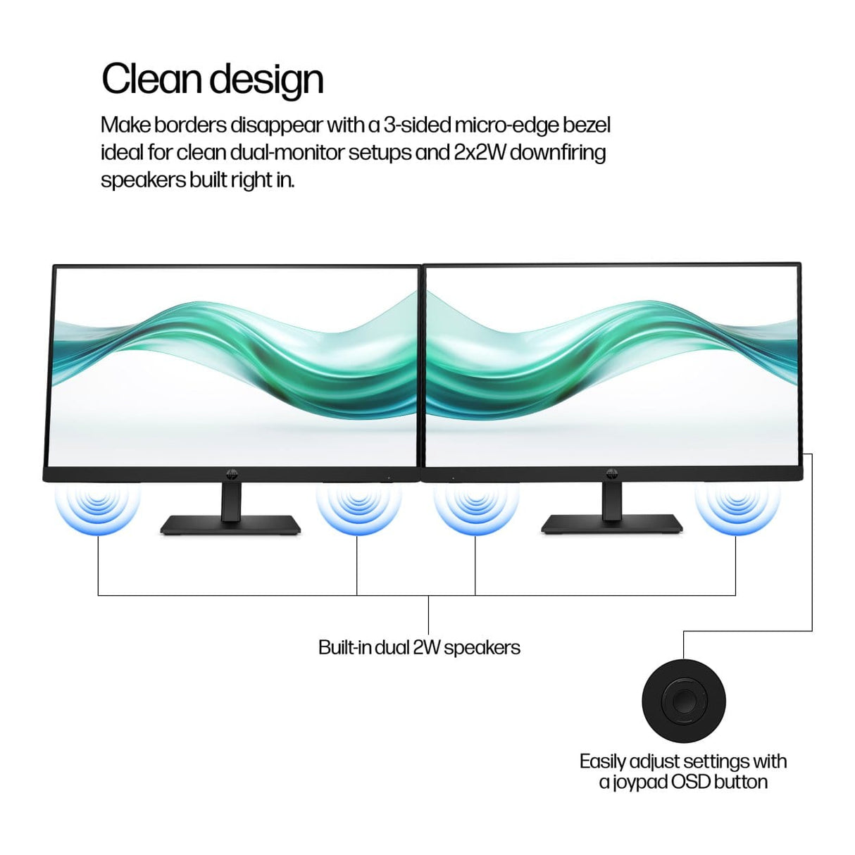 HP Series 3 Pro 322ph 21.5-inch 1920 x 1080p FHD 16:9 100Hz 5ms LCD IPS Monitor B0BN7UT