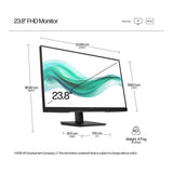 HP Series 3 Pro 324ph 23.8-inch 1920 x 1080p FHD 16:9 100Hz 5ms LED IPS Monitor B0BU9AS
