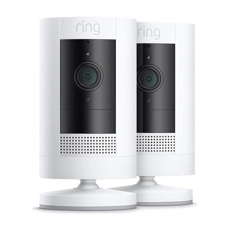 Ring Stick Up Camera Battery 2-pack - White B0CGC8F9NV