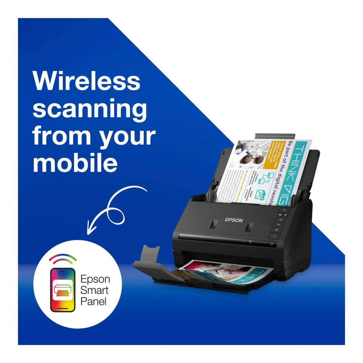 Epson Workforce Es-500wii A4 Scanner B11B263401BA