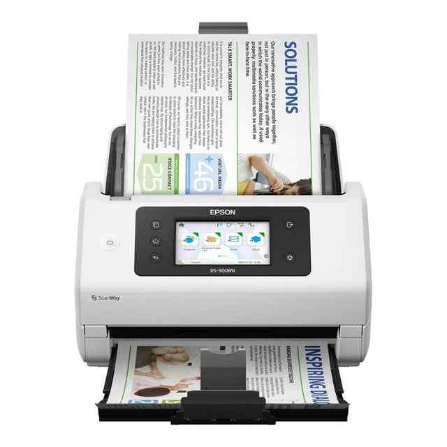 Epson WorkForce DS-900WN 600 DPI A4 Sheet-fed Scanner B11B276402
