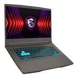 MSI Thin 15 B13UCX-3005XZA 15.6-inch FHD Laptop - Intel Core i5-12450H 512GB SSD 8GB RAM RTX 2050 FreeDOS