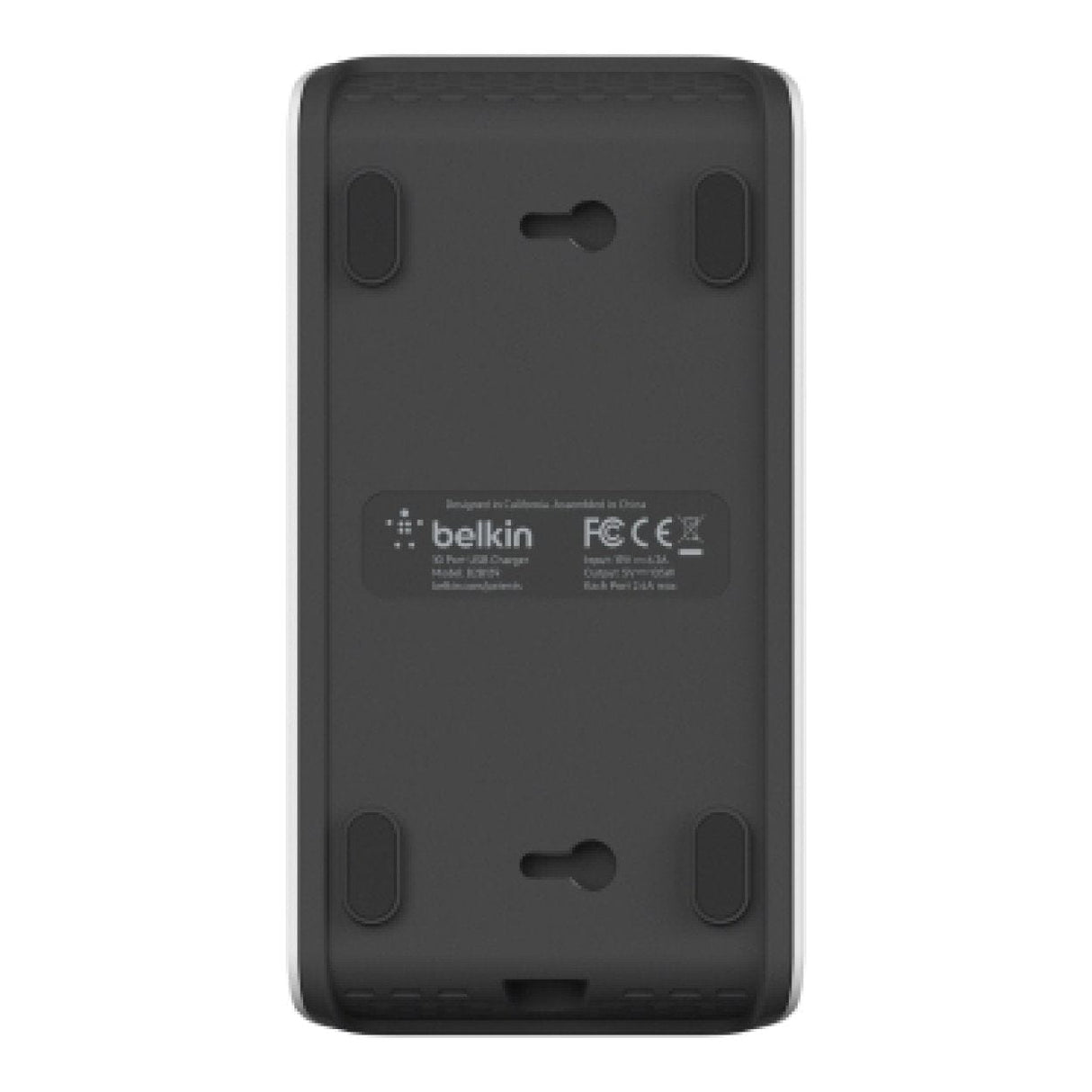 Belkin Rockstar Universal Indoor AC Adapter White B2B139VF