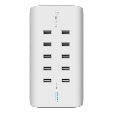 Belkin Rockstar Universal Indoor AC Adapter White B2B139VF