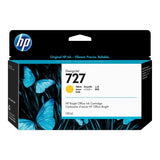 HP 727 DesignJet Yellow Ink Cartridge Original B3P21A Single-pack