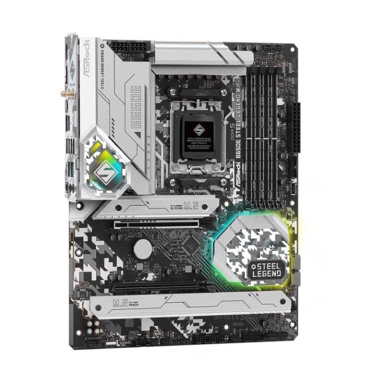 ASRock B650E Steel Legend Wifi AMD Socket AM5 ATX Motherboard B650E-STEELLEGEND