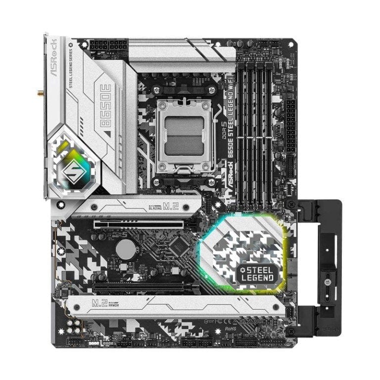 ASRock B650E Steel Legend Wifi AMD Socket AM5 ATX Motherboard B650E-STEELLEGEND